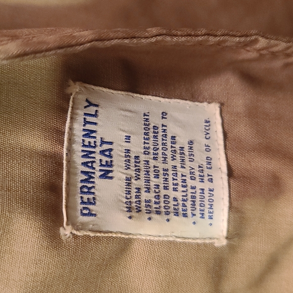 Vintage (like new)Simpsons Sears Men's Store All weather coat sz38 Reg Tan - Picture 13 of 13